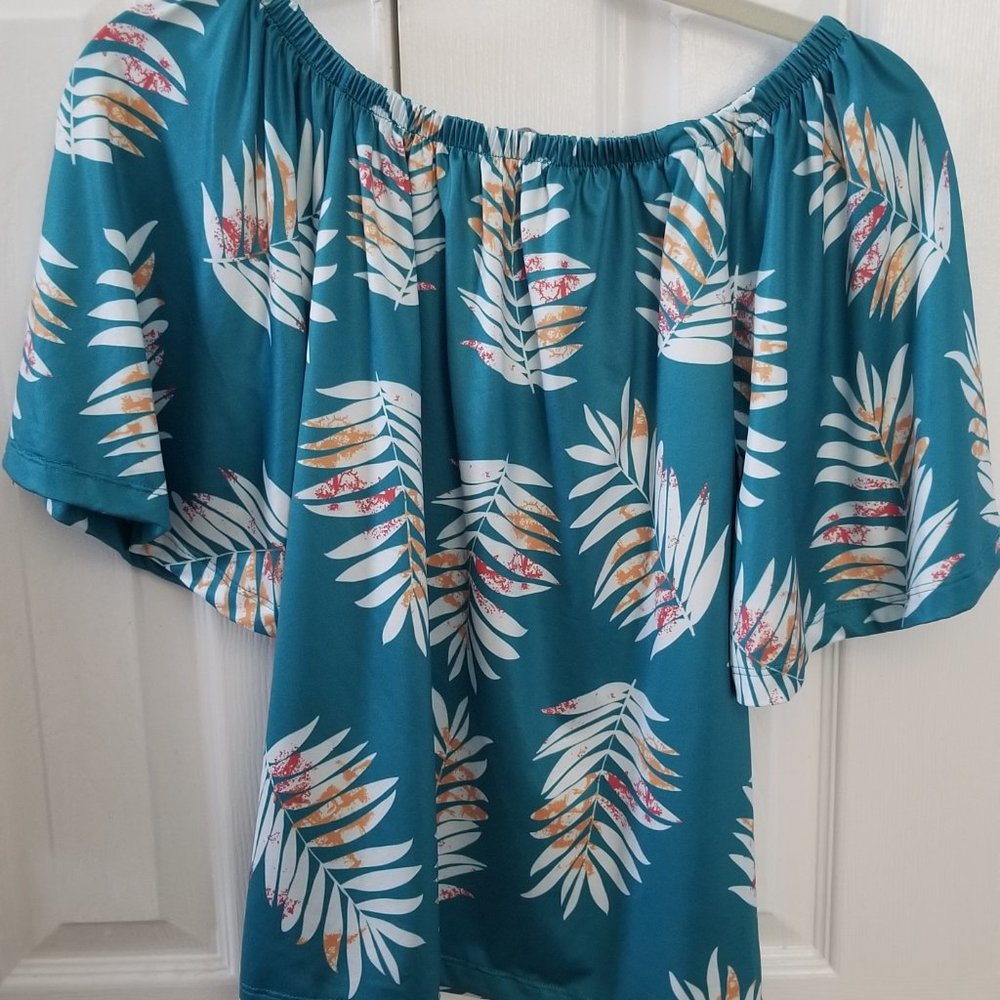 Off the shoulder blouse